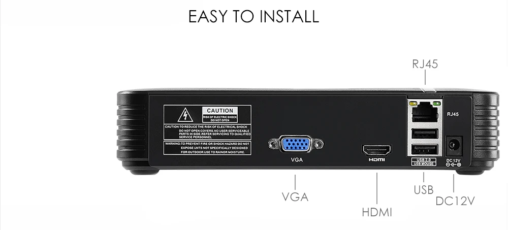 USAFEQLO H.265 Макс 4 к Выход CCTV NVR 16CH 5MP/8CH 4MP/4CH 5MP безопасности видео рекордер H.265 обнаружения движения ONVIF P2P CCTV NVR