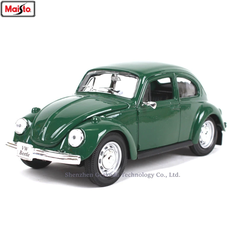 Maisto 1:24 Volkswagen-beetle классическая модель автомобиля из сплава украшение Коллекция игрушек инструменты подарок