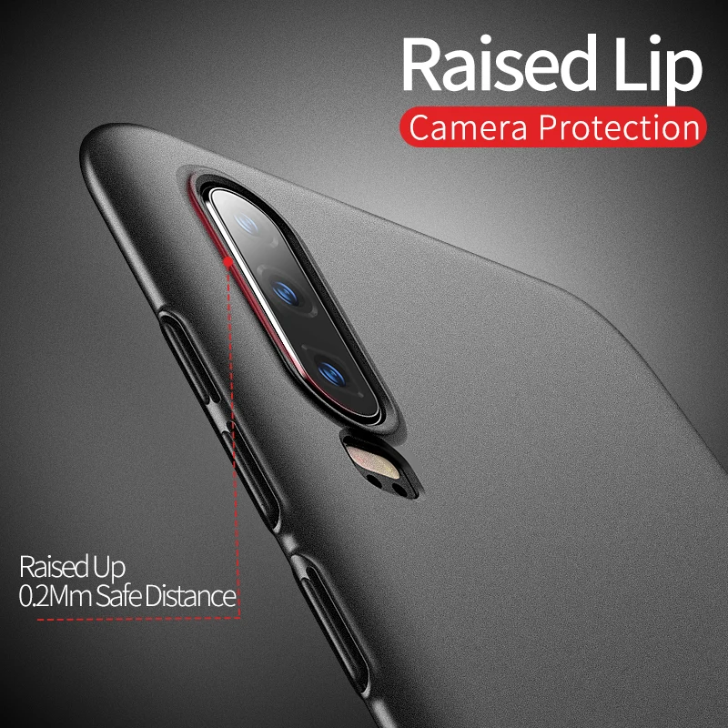 Huawei P30 Pro Чехол MSVII тонкий матовый чехол для huawei P 30 Lite Матовый Жесткий из