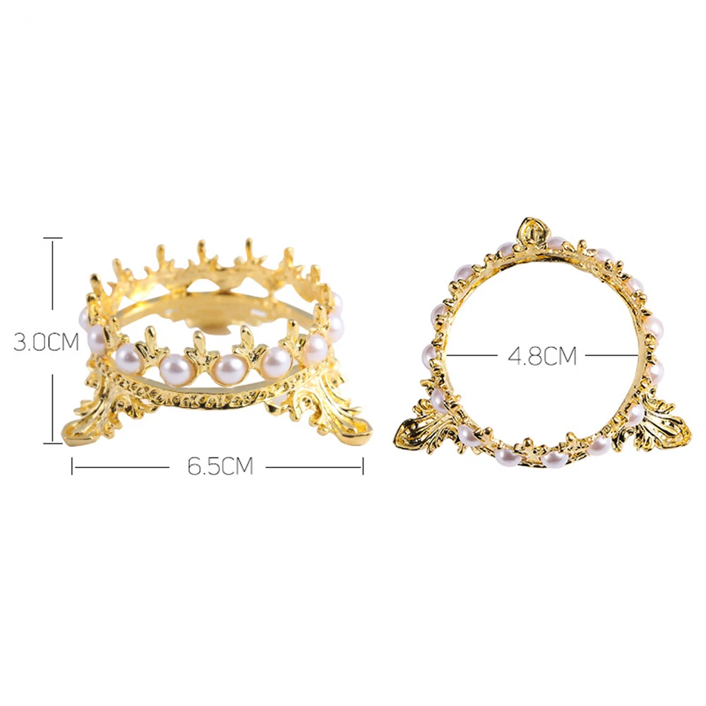 Роскошная корона для дизайна ногтей держатель кисти ручка Displayer подставка