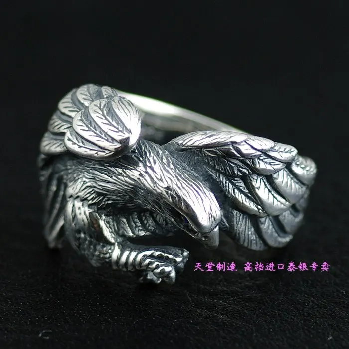 

Male thai silver ring