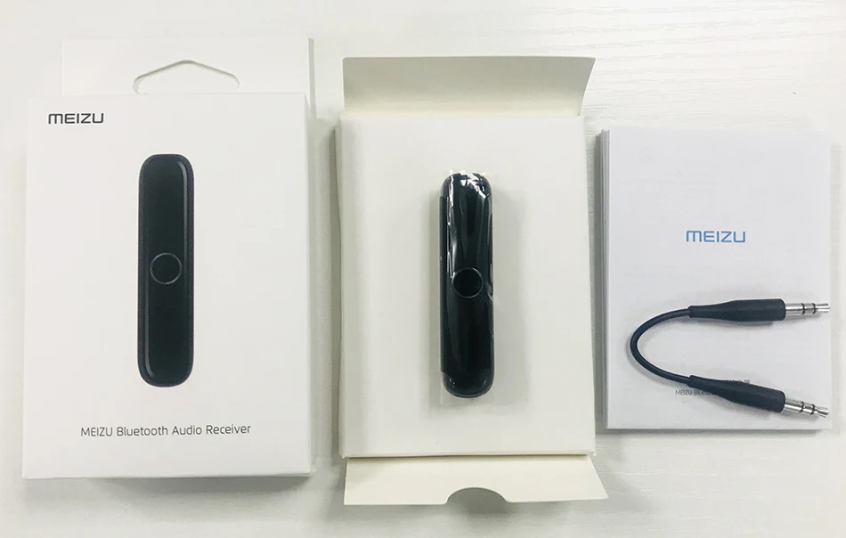 Meizu BAR01, Bluetooth 4,2, аудио приемник, беспроводной адаптер, 3,5 мм, аудио, музыка, автомобильный комплект, динамик, наушники для телефона Meizu