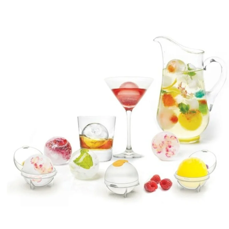 4 шт./компл. кубический шар форма льда горячие летние холодные напитки