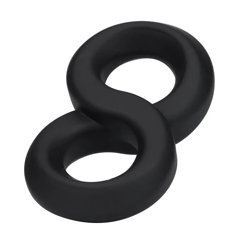 2 шт. Силиконовое эрекционное кольцо для мужчин более крепкое мужское увеличение