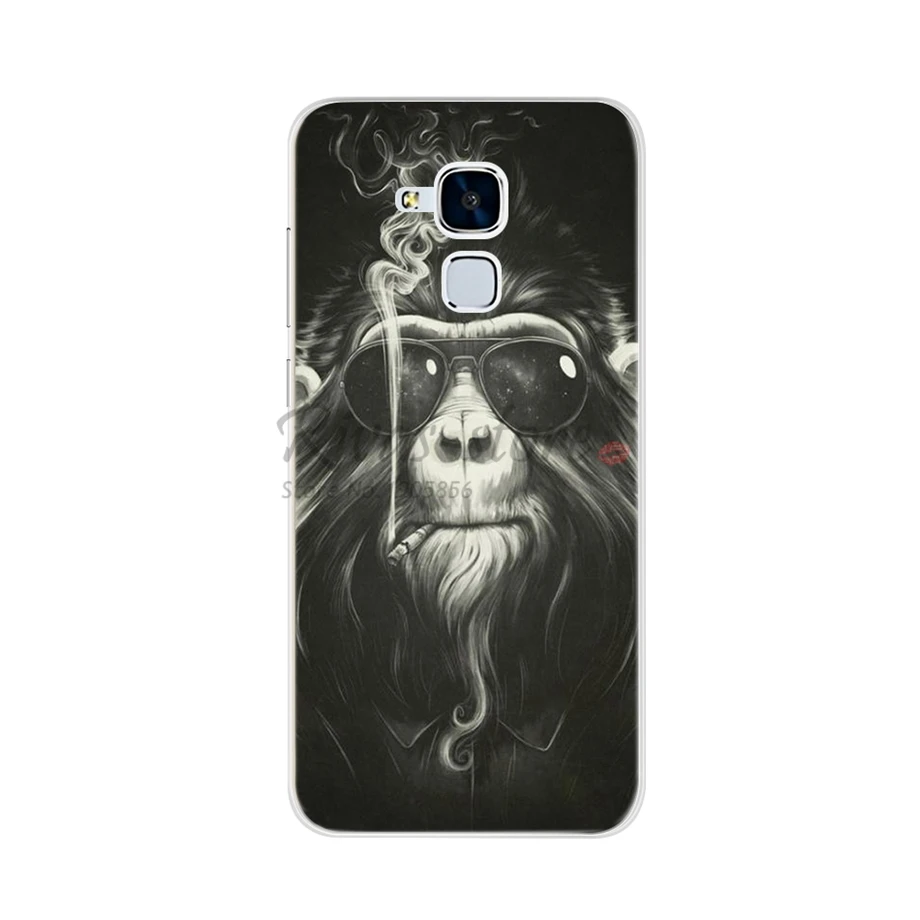 Молочно-Белый Чехол для телефона huawei GT3, силиконовый чехол, мягкий ТПУ чехол для huawei GT3 GT 3 G T3 Nmo-L31 Nmo L31, чехол s - Цвет: Молочно-Белый