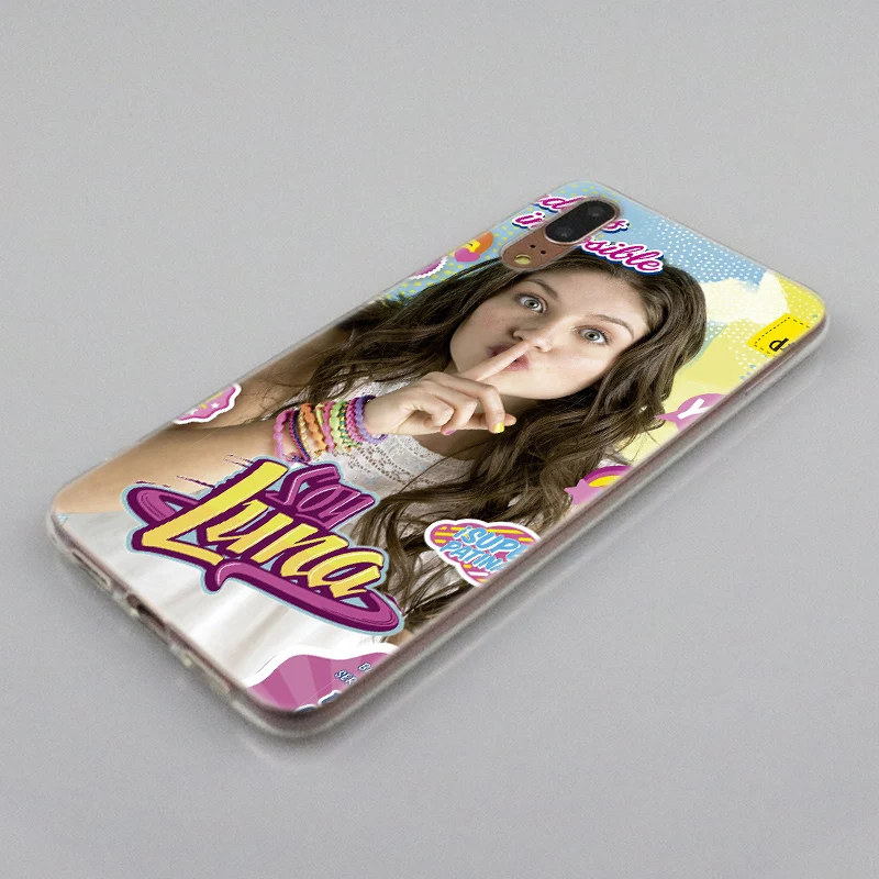 Мягкий силиконовый чехол Soy Luna для Huawei P30 P20 P10 P9 P8 Lite 2017 Pro Mini PSmart 2019 Plus Модный
