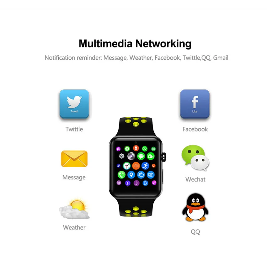 2018 DM09 Plus Bluetooth умные часы SIM карта телефон корона переключатель Поддержка Facebook