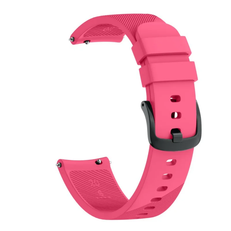 Ремешок силиконовый для Samsung Galaxy Watch Garmin Amazfit сменный Браслет наручных часов