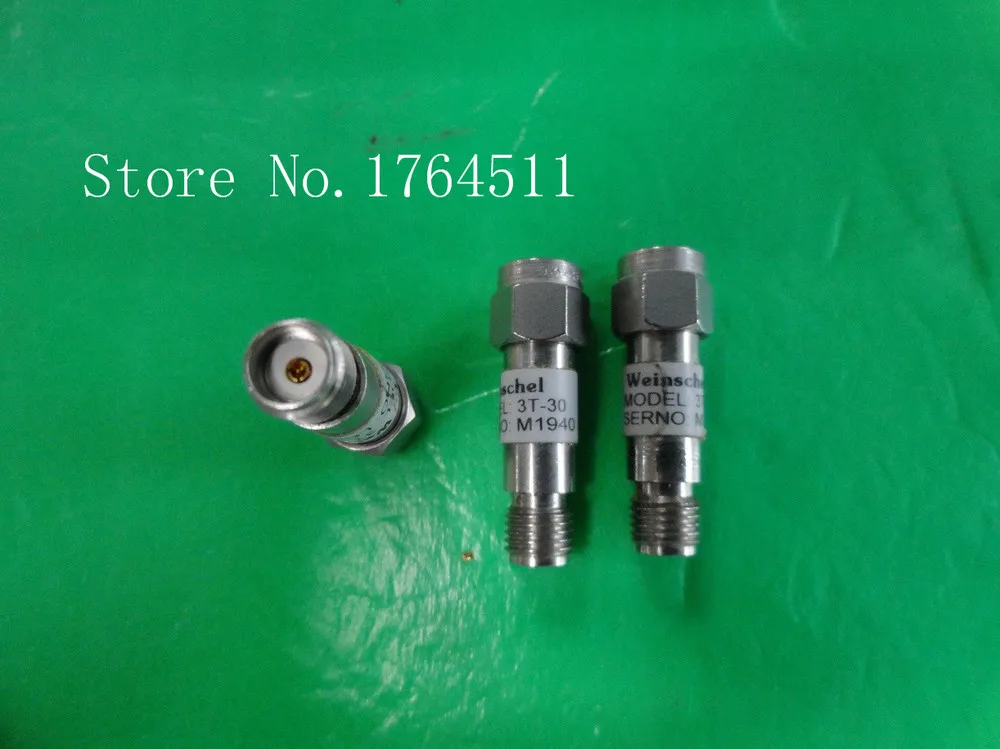 [BELLA] Weinschel 3T 30 DC 12.4GHz 30dB 2 Вт sma rf коаксиальный Фиксированный аттенюатор 3