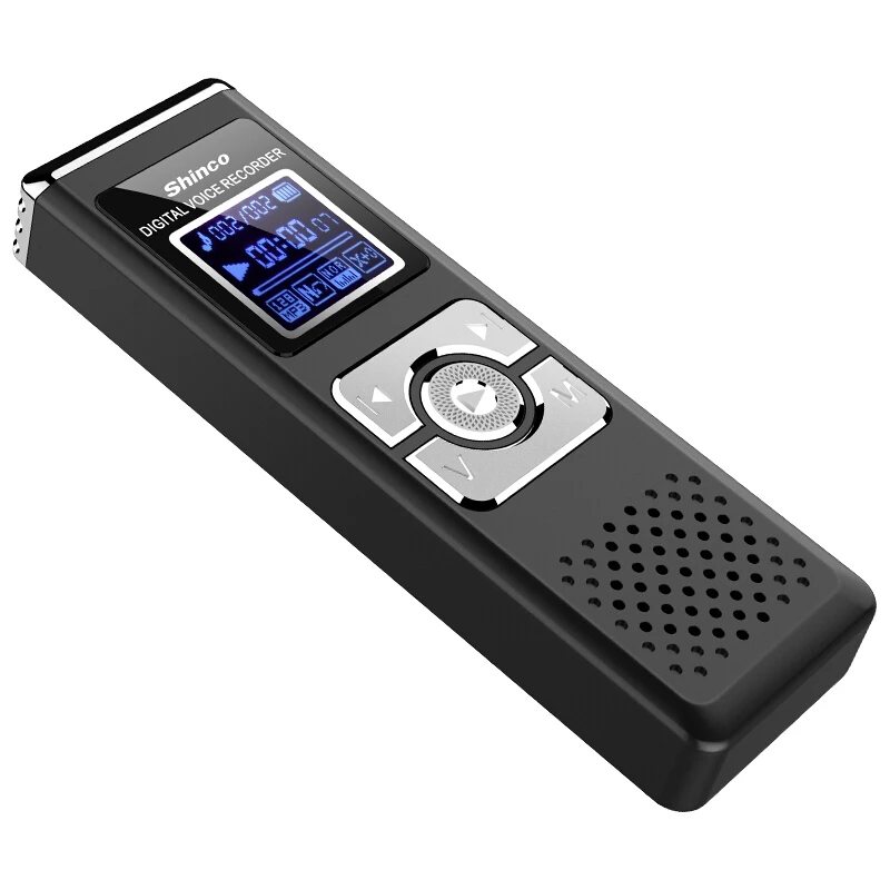 Shinco RV23 16 ГБ голос Регистраторы MP3 диктофон игрока голосовой активации быстрой