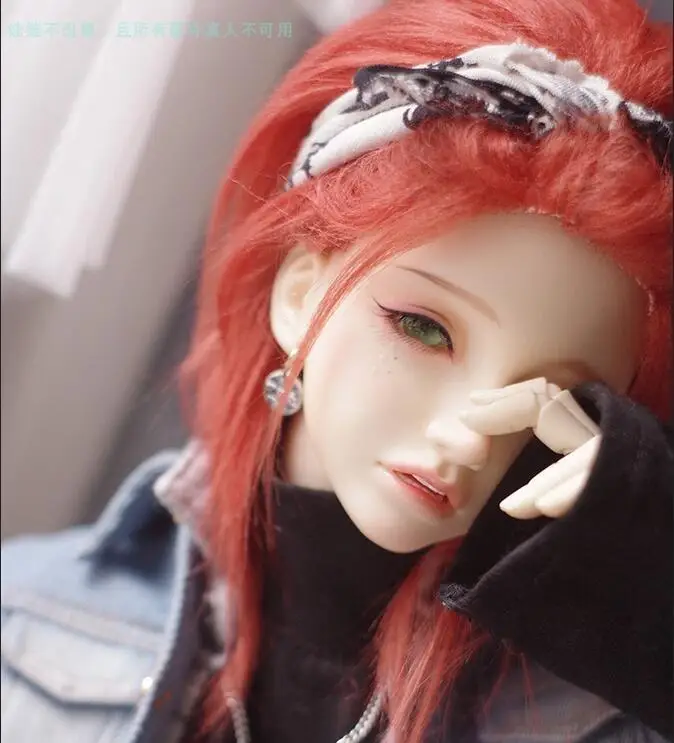 Новый 1/12 (12 см) 3 4 дюймовый 9 10 см 1/8 5 дюймов 14 BJD плюшевые тканевый парик Пике