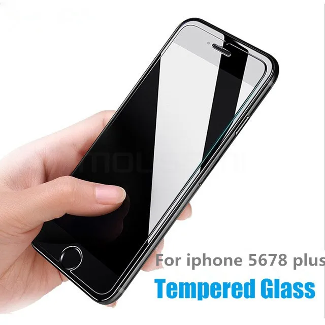 9H 0 26 мм Премиум Защита экрана для iphone 5S se 5c 4S 6 s 7 plus X Закаленное стекло 8 XS XR MAX|tempered