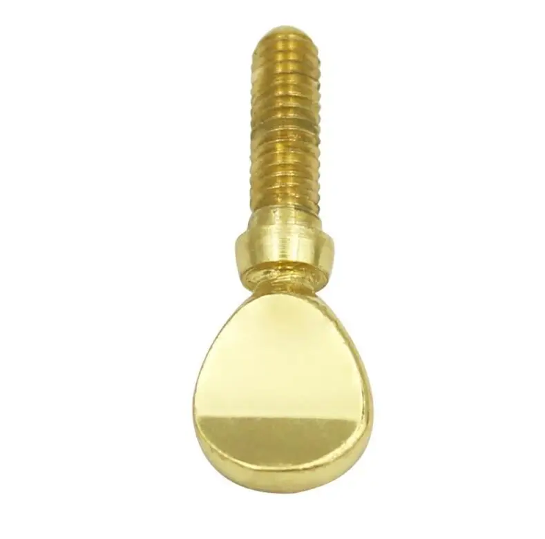 

10 pcs Gold Saxophone Neck Screw Sax Accessories Copper Woodwind Instrument Repair Tool