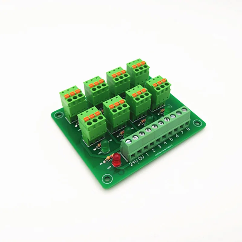 

Plc8-канальный вход NPN spring Wire IO фотоэлектрический клеммный блок датчика приближения.