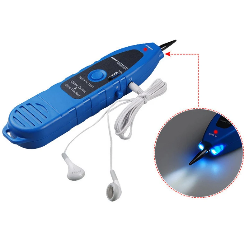 Оригинальный Многофункциональный сетевой кабель Noyafa синий тестер сетевого