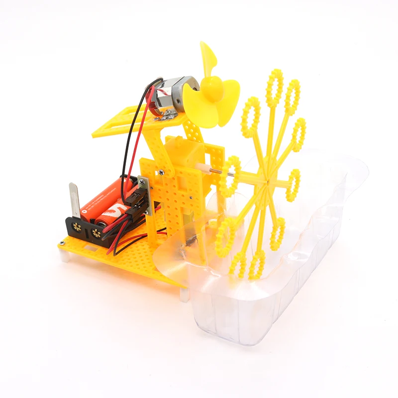 DIY Электрический пузырь машина детский научный эксперимент обучающая игрушка