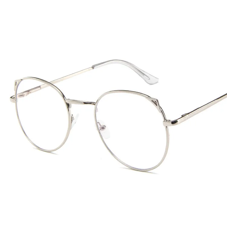 Модные очки кошачий глаз синий свет блокирующие декоративные легкие