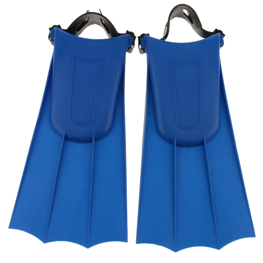 XL Blue 4 цвета резиновые плавники для взрослых и детей регулируемые ласты для плавания Дайвинг Обучающие инструменты S/M/L/XL оборудование для плавания - Цвет: XL Blue