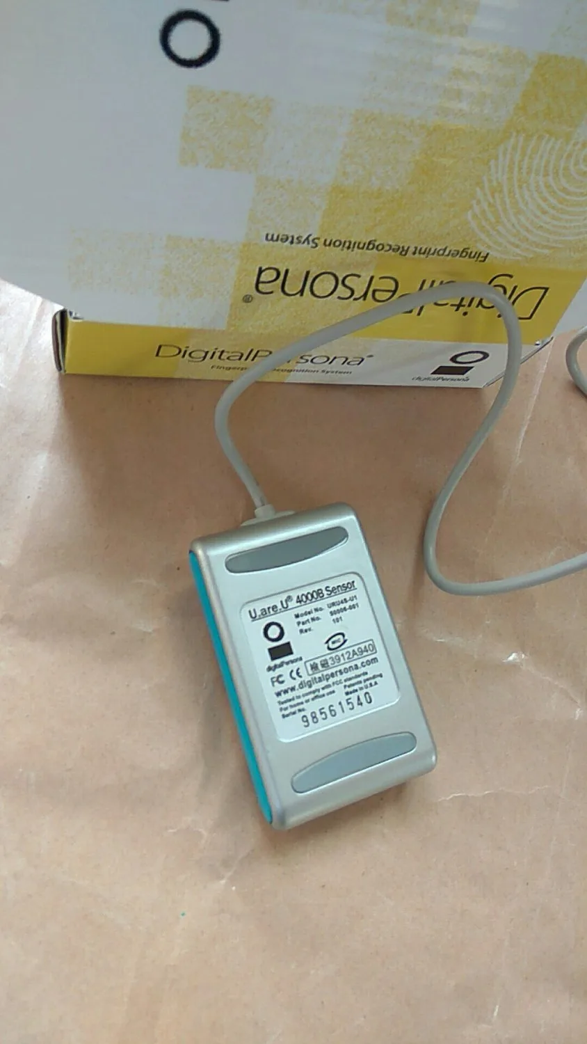 Бесплатная доставка цифровой считыватель отпечатков пальцев DigitalPersona USB