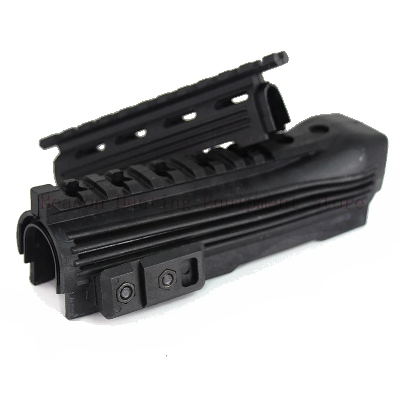 Новый страйкбол шестерни Shoot AK 47 Strikeforce полимер Handguard Верхняя Нижняя Пикатинни