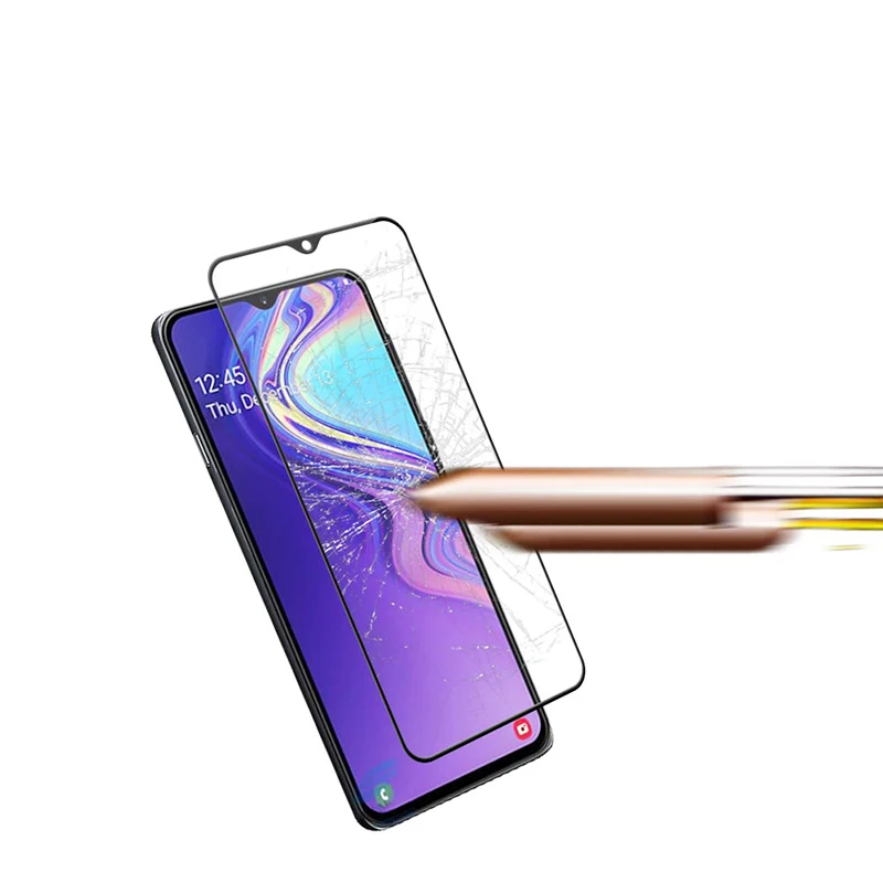 Оригинальное стекло для Samsung Galaxy A50 A30 A40 A70 A90 A10 A20 чехол с полным покрытием