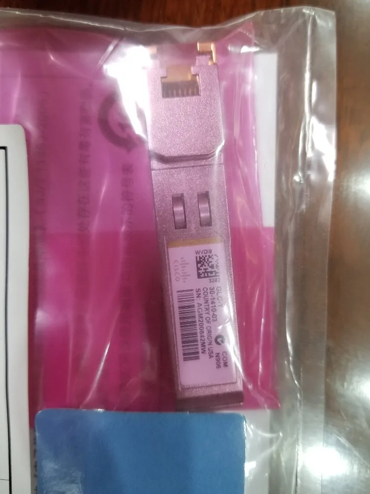 Фирменная новинка GLC-T натуральная 1000Base-T трансивер sfp-модуля RJ-45