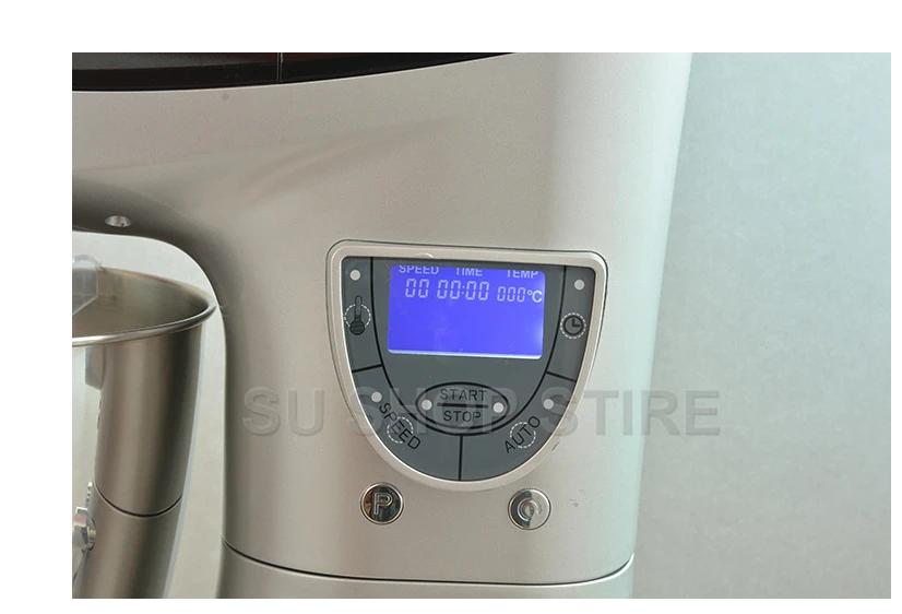 CHEFTRONIC 4 в 1 Многофункциональный кухонный миксер SM-1088, 1000 Вт 7.4QT точный нагрев из нержавеющей миски с мясорубкой B