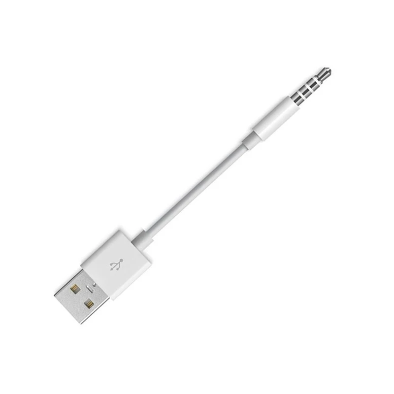 Кабель для синхронизации данных с разъемом 3 5 мм на USB 2 0 Apple iPod Shuffle й 4 6 7 адаптер