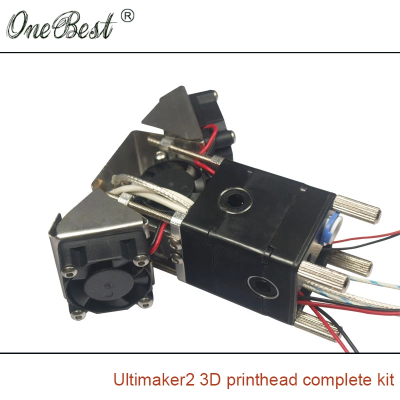 Ultimaker 2 печатающая головка Горячий Конец комплект полная Экструзионная головка сопла 3/0. 4 мм 3d части принтера