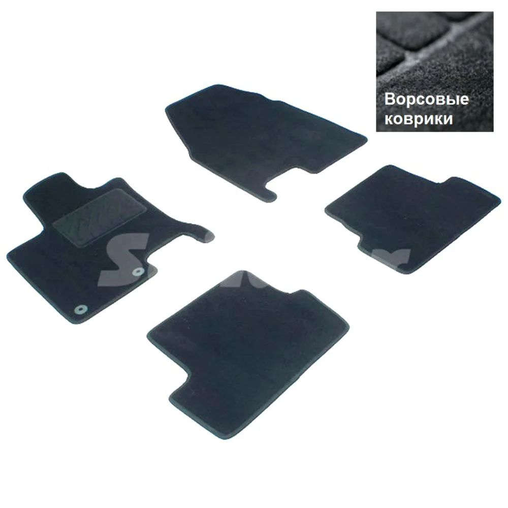 Ворсовые коврики для Nissan Qashqai J10 2007-2013 Seintex 82766
