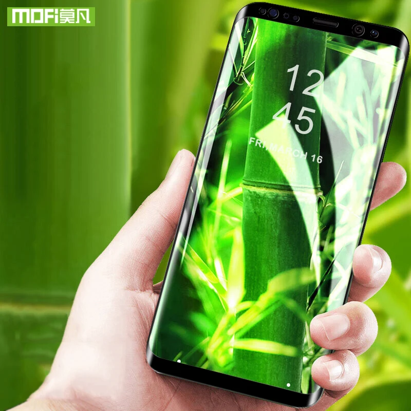 Mofi для samsung s8 Защитное стекло для экрана полное покрытие для samsung galaxy s8 закаленное стекло для samsung s8 закаленное стекло изогнутое