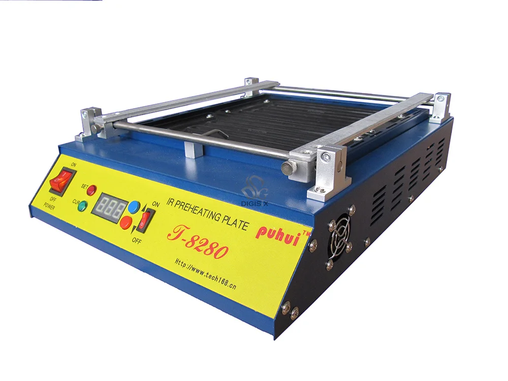 Бесплатная доставка 220V или 110V T8280 PCB Preheater T 8280 IR Preheating Plate духовка| |