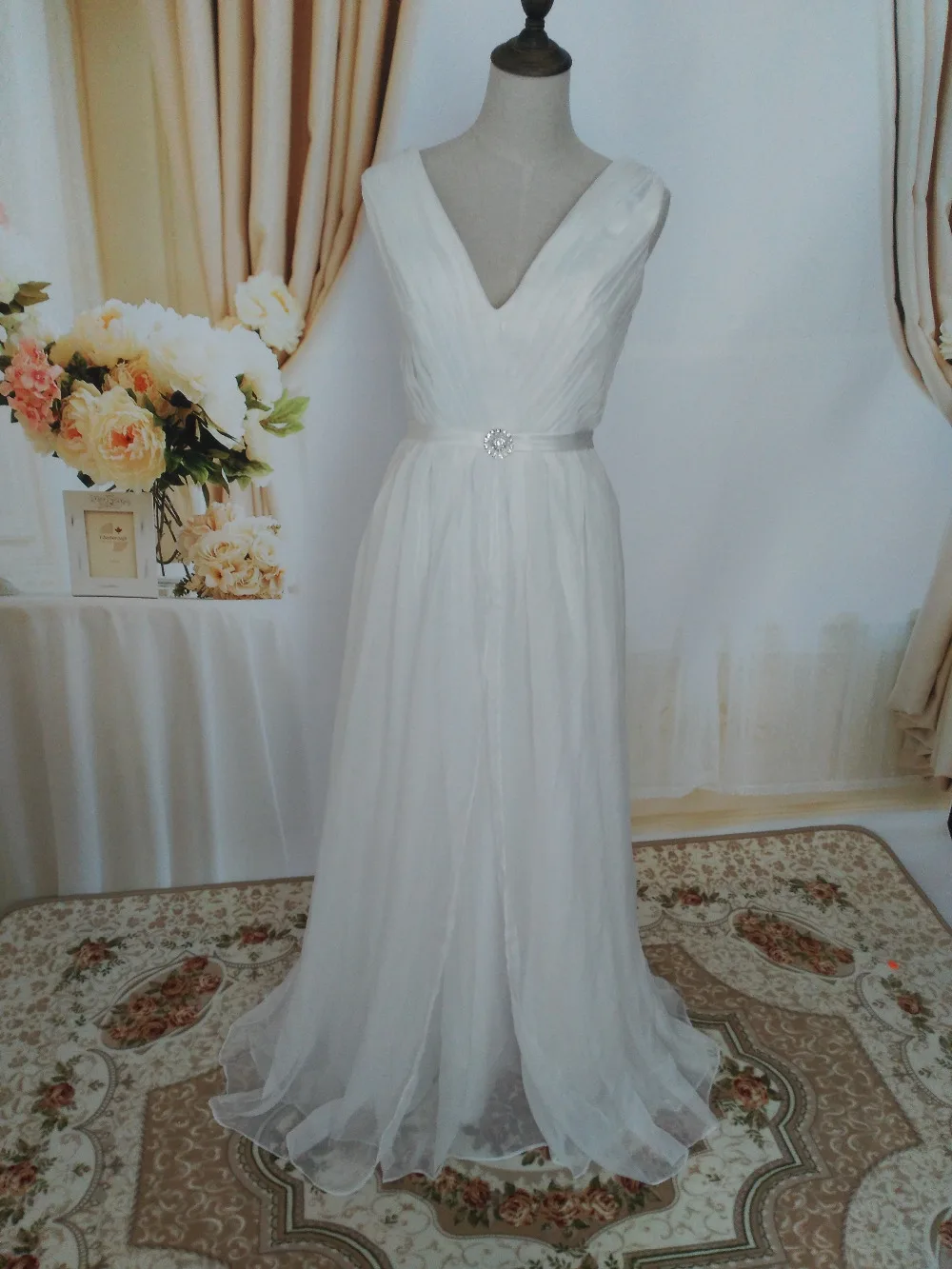 ZJ9138 под заказ свадебные платья с белыми и слоновой кости кристаллами бусинами