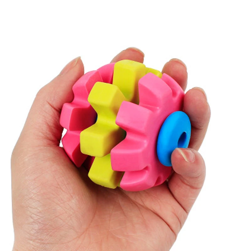 Abrlo игрушки для собак Экстра-жесткий резиновый мяч игрушка забавный