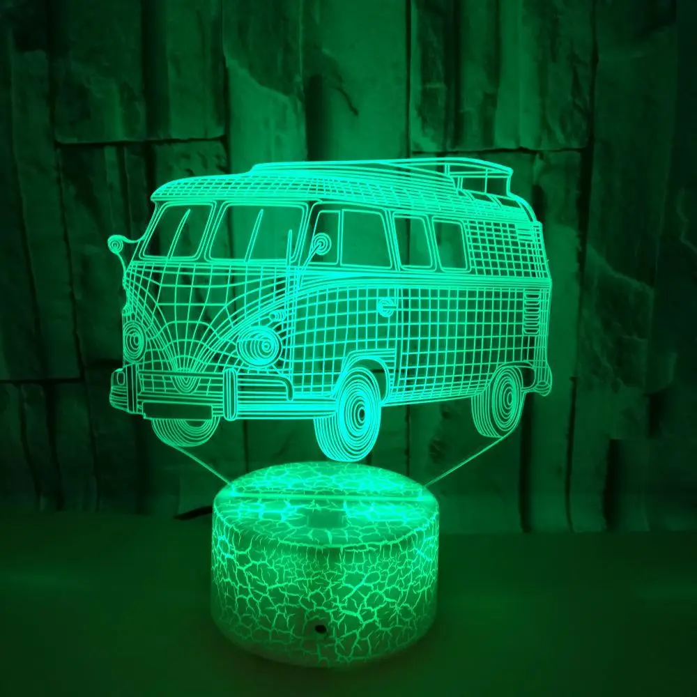 Светодиодная лампа с эффектом визуальной иллюзии прозрачный акриловый