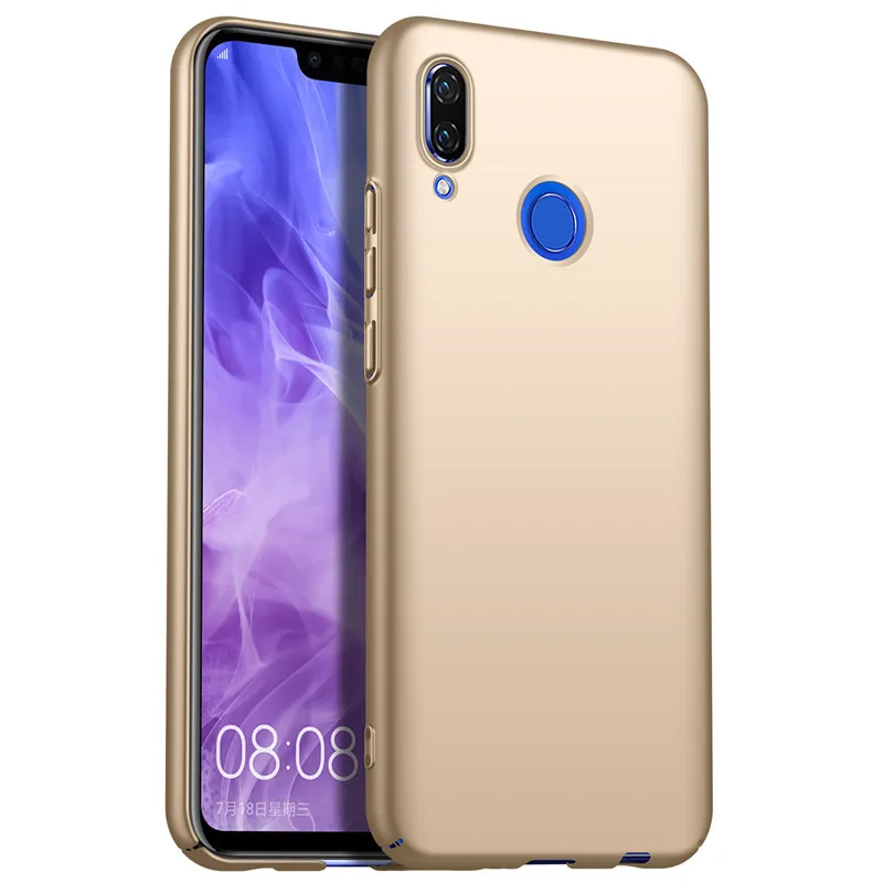 Nova 3 чехол для Huawei Mofi 3i ПК Жесткий задний Чехол однотонный чистый тонкий Nova3 Nova3i |