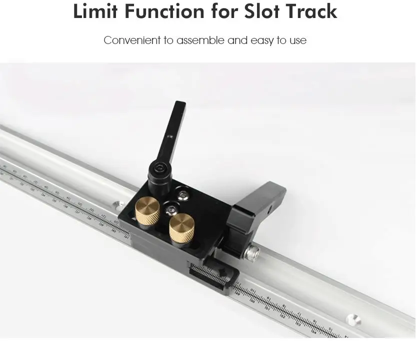 NE Miter Track Stop деревообрабатывающий инструмент DIY для Т-образных дорожек