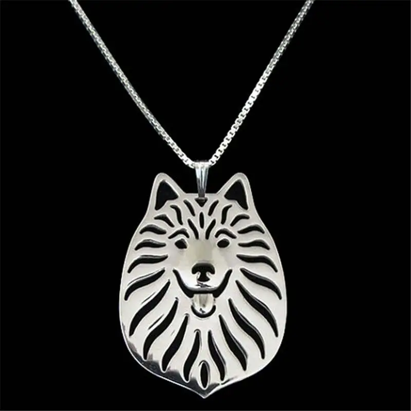 Немецкие блестящие Подвесные Ожерелья модные подвески с собаками женские