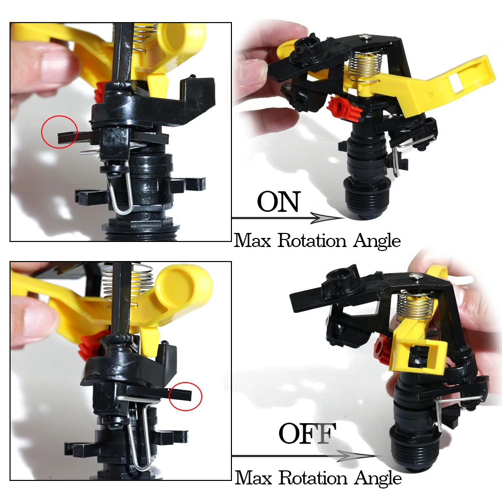 5Pcs 1/2&quot Durable Garden Sprinklers Rotating Spray Nozzle Plant Watering Drippers Sprinkler Lawn Irrigation Tools | Дом и сад