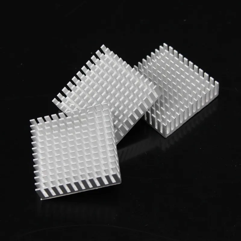 Алюминиевый теплоотвод Gdstime 2 шт. горячий Вентилятор охлаждения 35*35*10 мм