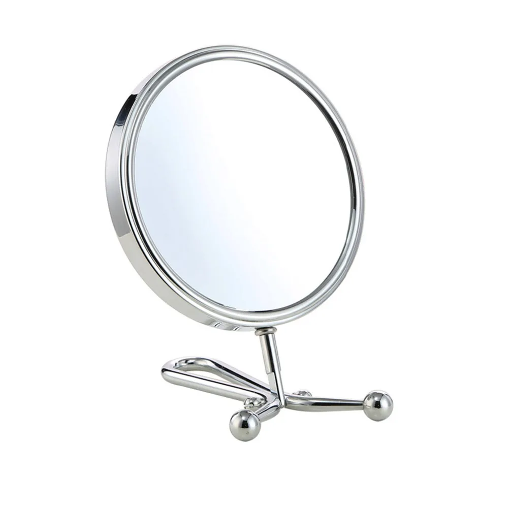 6 дюймов 5X Увеличительное двухстороннее настольное зеркало для макияжа