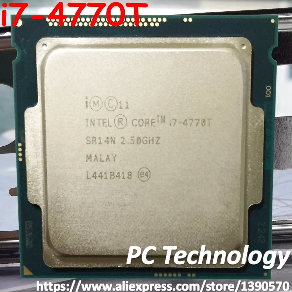 Оригинальный процессор Intel core i7 4770T 2 50 ГГц 8 Мб 45 Вт 22 нм LGA1150 четырехъядерный для