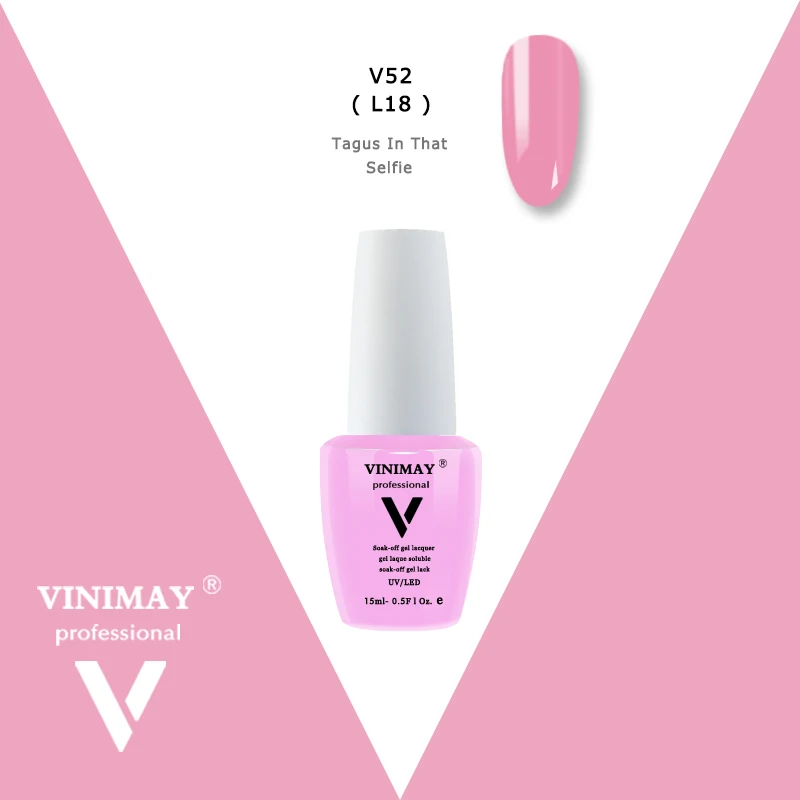 VINIMAY, Новое поступление, гель лак, УФ-гель для ногтей, Гель-лак Vernis, гель Nagellak, Гель-лак для замачивания, Гель-лак, праймер для ногтей, 15 мл - Цвет: V52