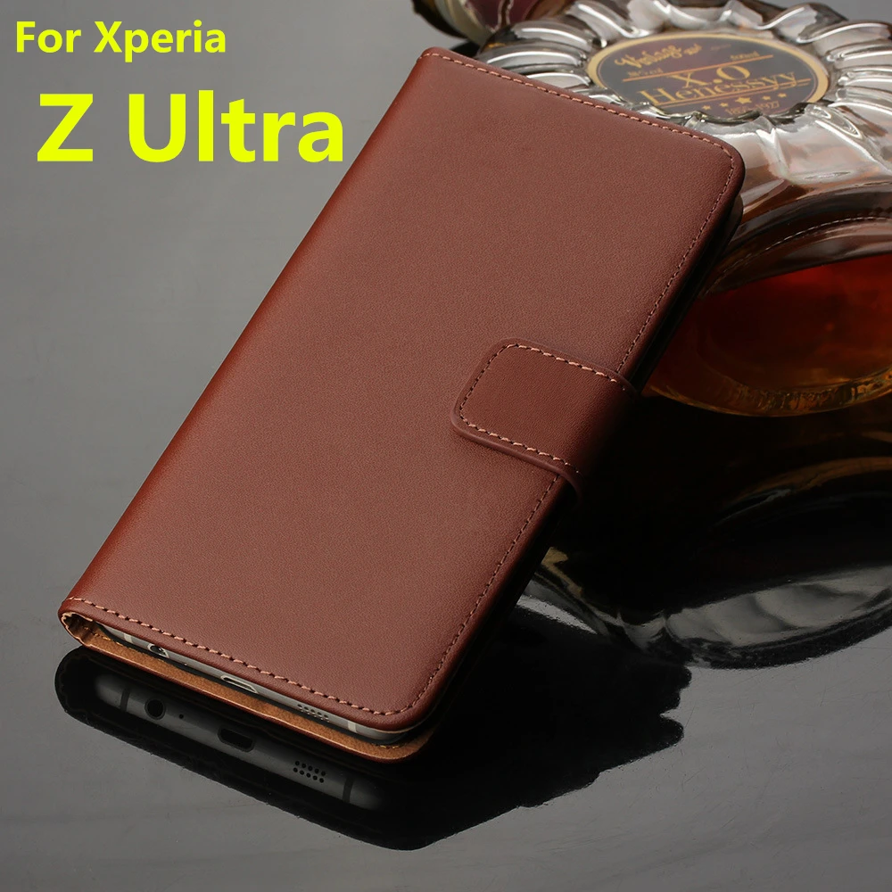 

Чехол-бумажник из искусственной кожи для Sony Xperia ZU Z Ultra C6802 C6833, флип-чехол с подставкой и держателем для карт