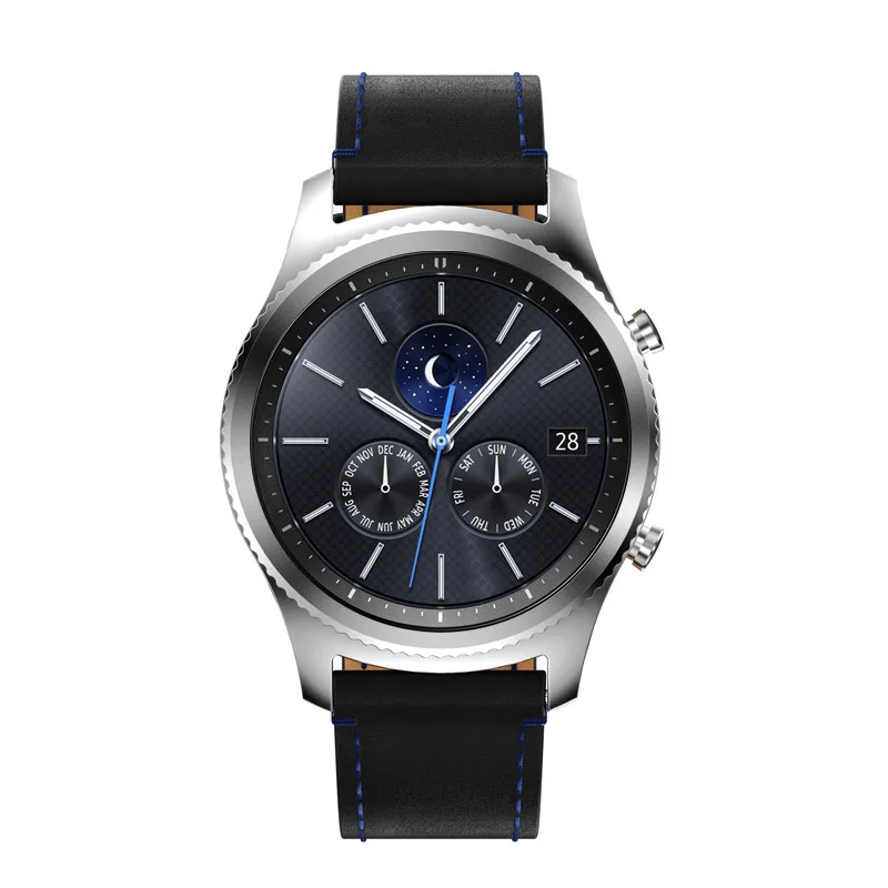 Итальянский ремешок для часов из натуральной кожи 22 мм браслет Samsung Gear S3 classic frontier