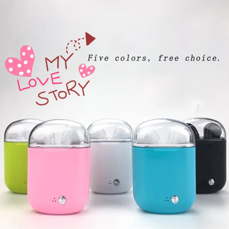 Умные Bluetooth наушники двусторонняя стерео мини музыка Спортивная гарнитура