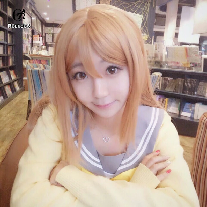ROLECOS LoveLive Sunshine Косплей Kunikida Hanamaru головной убор синтетические волосы 60 см/23 63 дюйма