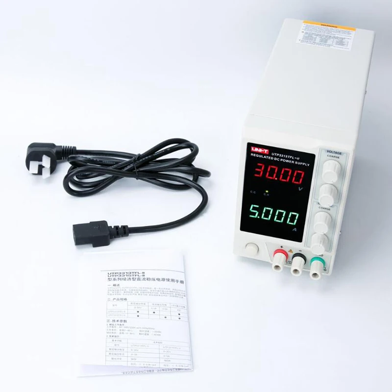 UNI-T UTP3315TFL-II DC Регулируемый источник питания одноканальный 30V/5A/150W светодиодный
