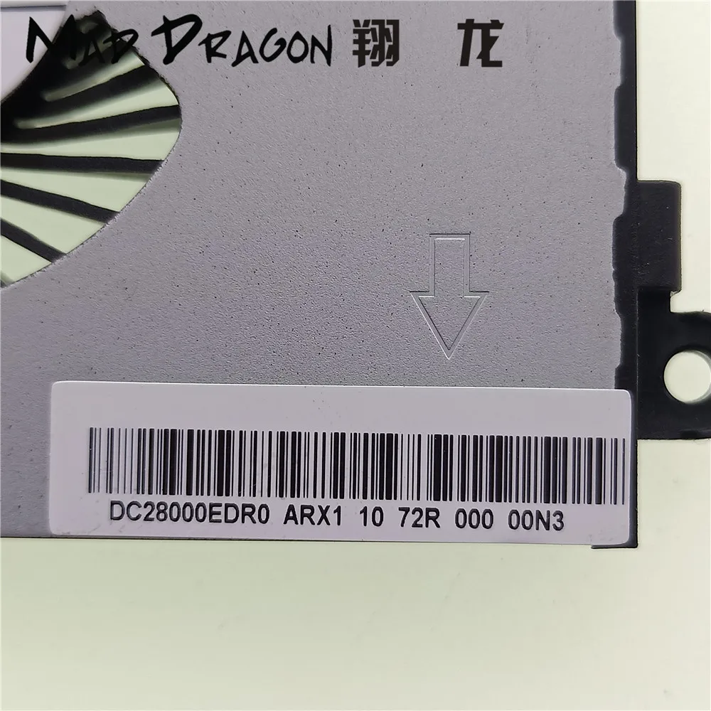Новый Кулер Для процессора ноутбука MAD DRAGON вентилятор радиатора для Dell Inspiron 15 5547