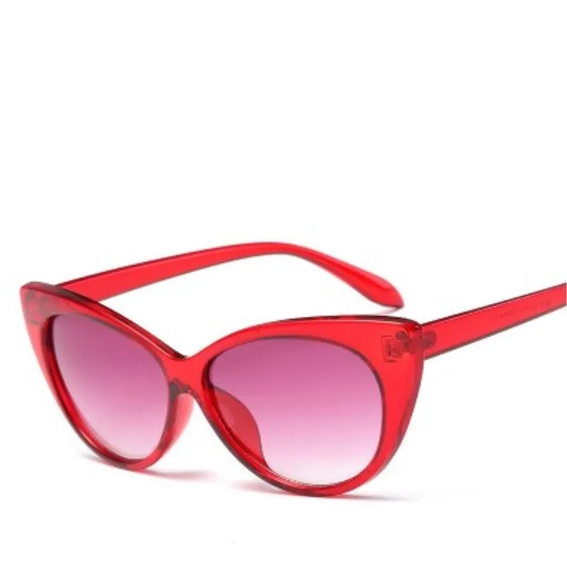 2019 Новый Cat Eye Для женщин солнцезащитные очки Тонированные Цвет объектив мужчин